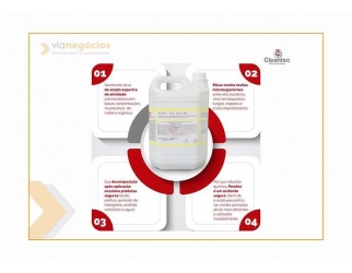 Soluções em processo de higienização